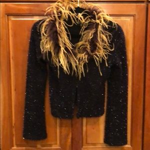 Dressy cardigan style sweater